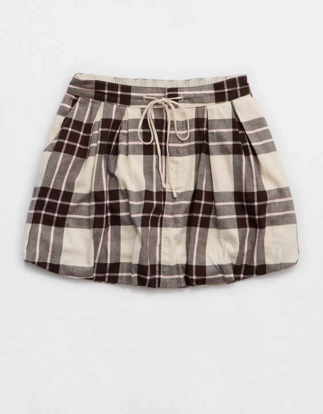 Aerie Plaid Bubble Skirt | Aerie