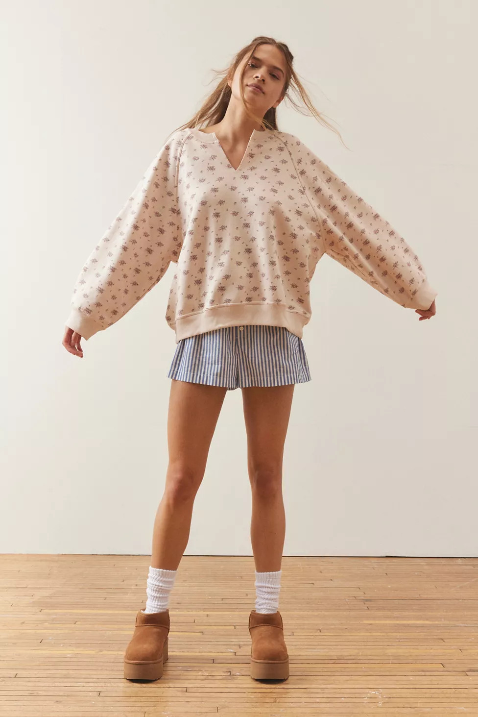 Out From Under Jayden Printed Sweatshirt | Urban Outfitters (US and RoW)
