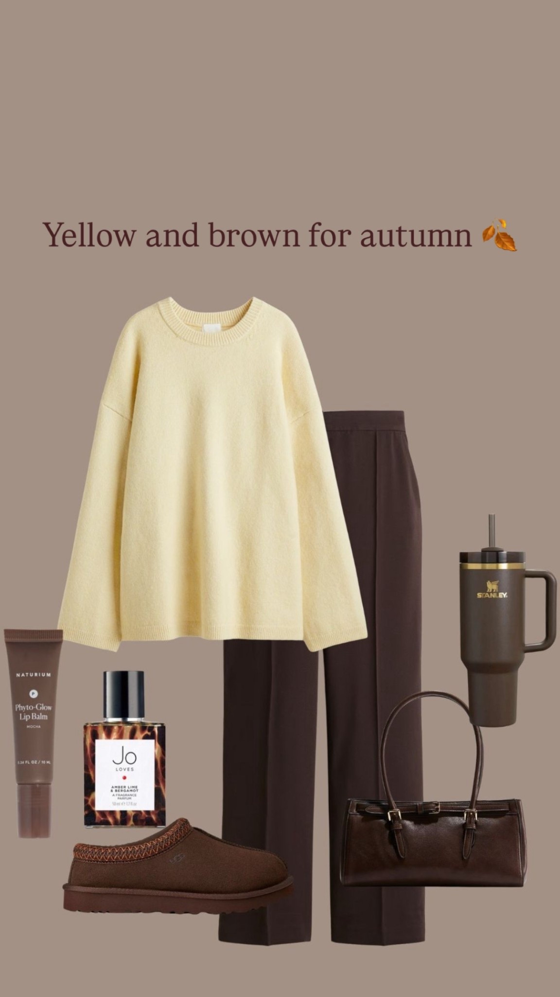 Yellow and brown for autumn 🍂

#LTKbeauty #LTKautumn #LTKstyletip