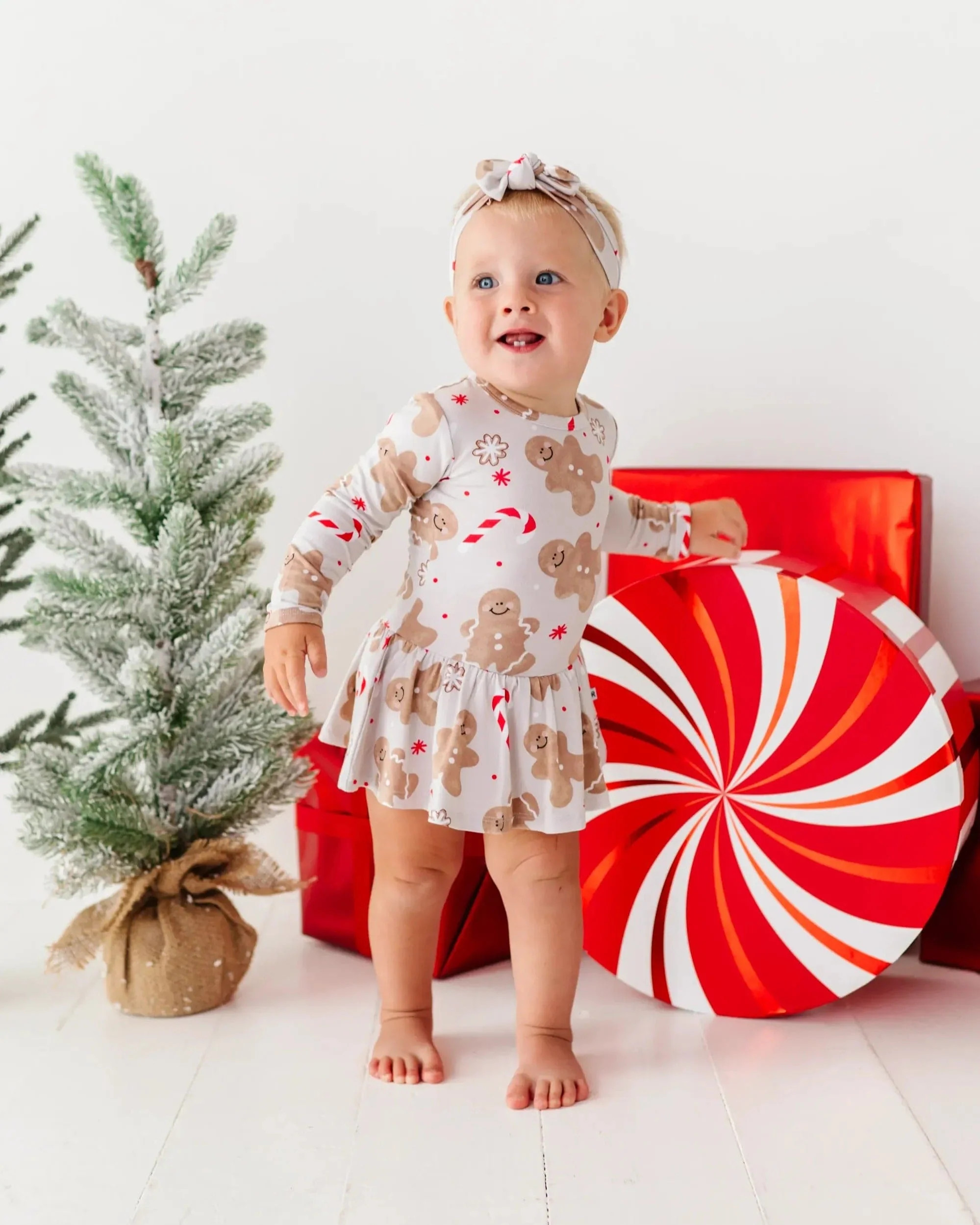 Baking Spirits Bright Ruffle Dress | Bums & Roses