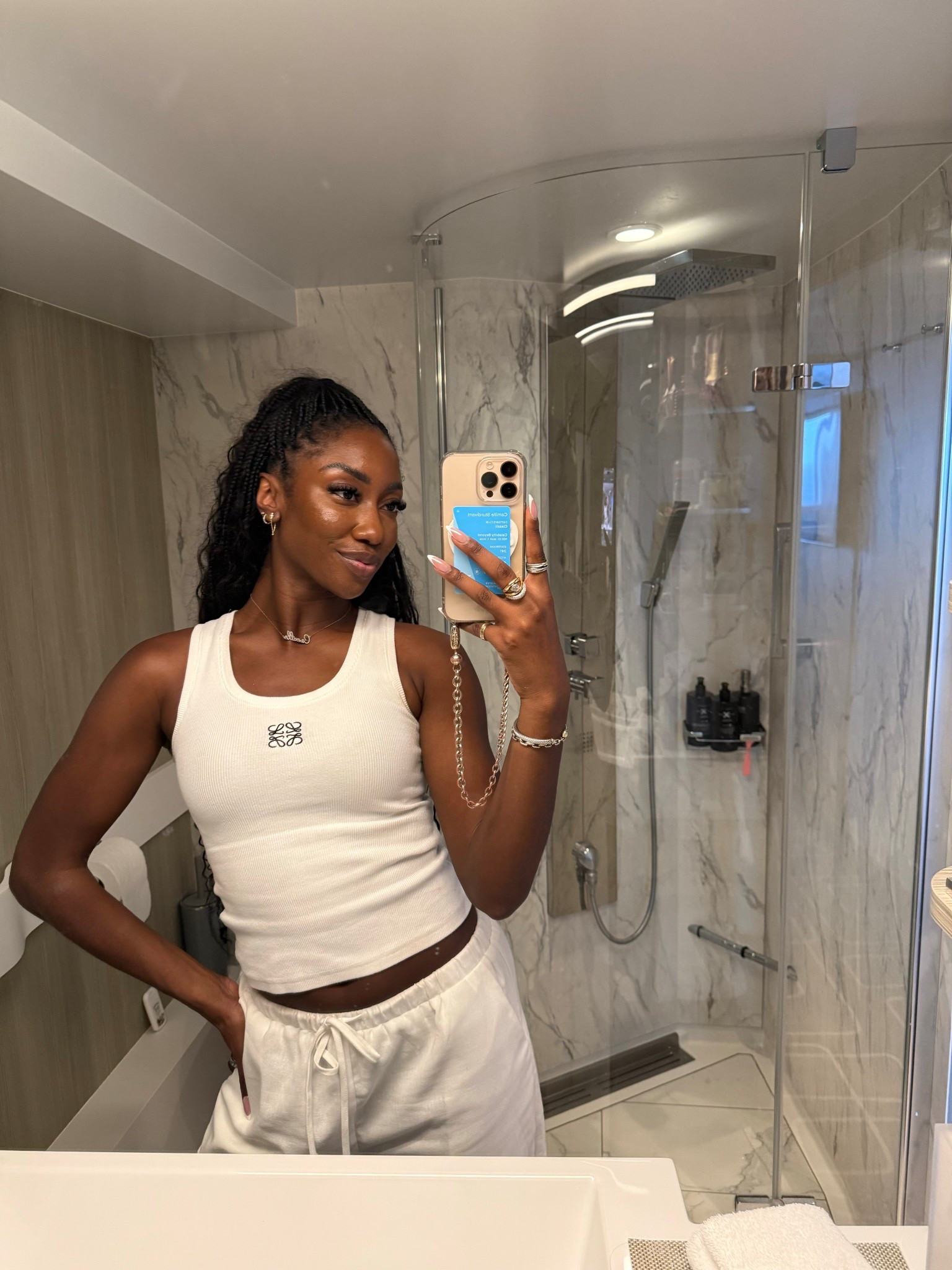 Cruise travel fit 🚢 These beach pants are amazing and long enough for my 5’9 self

#LTKTravel #LTKTall