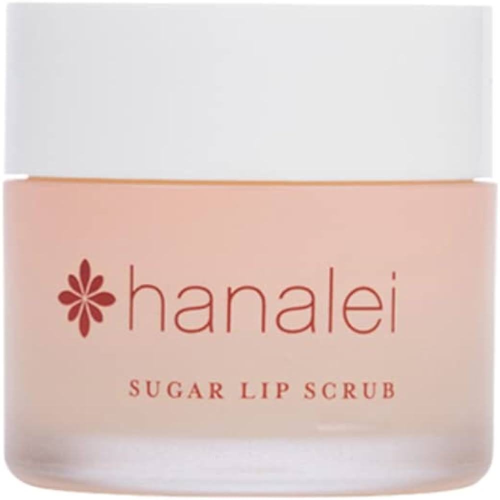 Vegan and Cruelty-Free Sugar Lip Scrub Exfoliator by Hanalei – Made with Hawaiian Cane Sugar, K... | Amazon (US)