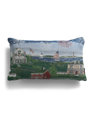14X24 Usa Tapestry Pillow, Polyester | TJ Maxx