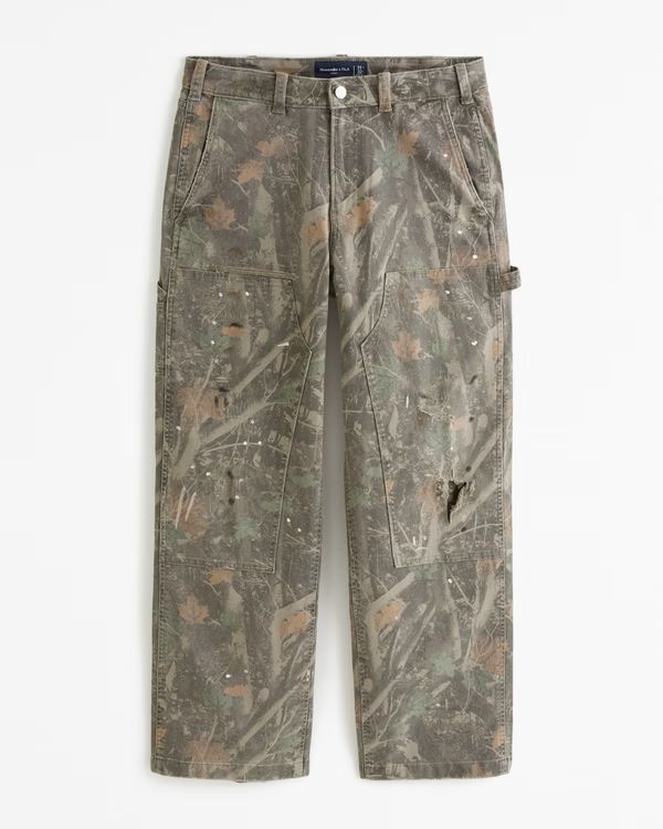 Men's Baggy Workwear Pant | Men's Bottoms | Abercrombie.com | Abercrombie & Fitch (US)