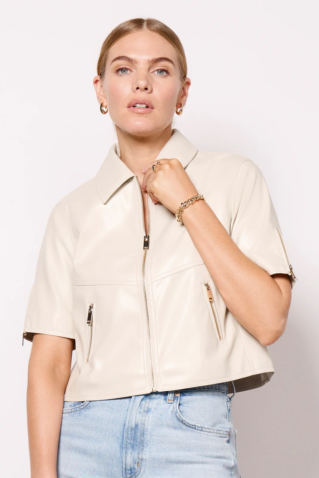 Billie Half Sleeve Moto | Evereve