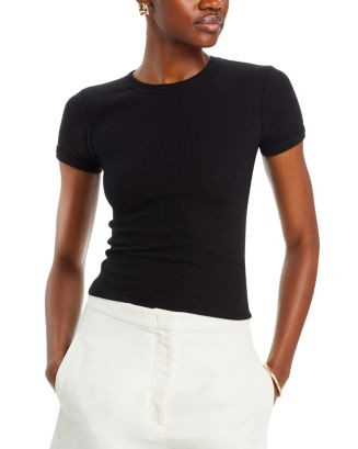 Kelly Ribbed Tee | Bloomingdale's (US)