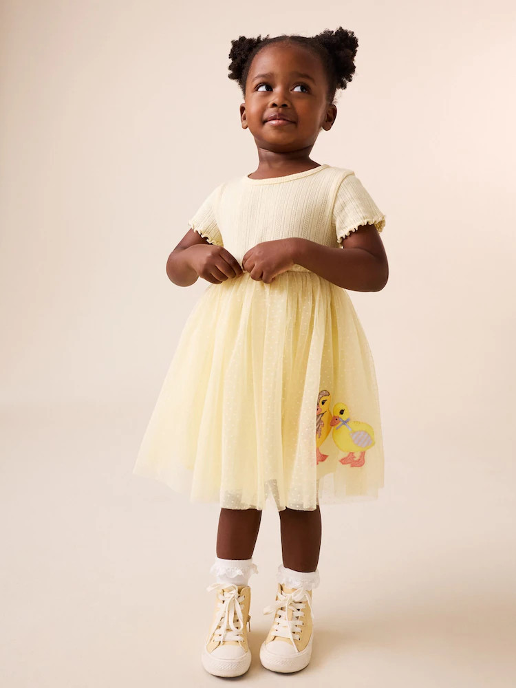 Yellow Duck Tutu Skirt Dress (3mths-7yrs) | Next US