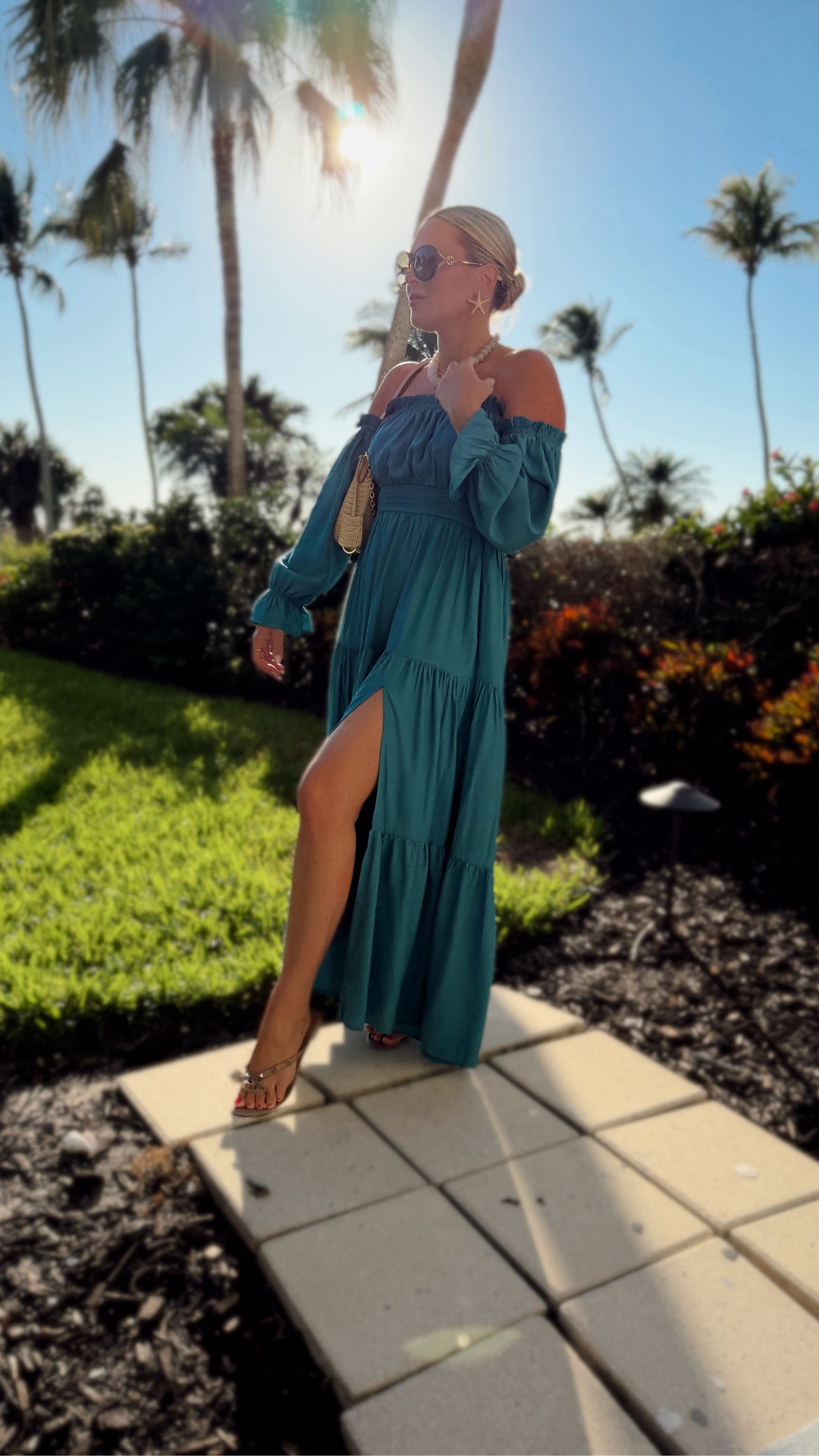 A fave maxi dress of mine. Goes everywhere I go! Lots of colors and I think I own them all  🤍.

Maxi dress. Blue dress. Resort wear. Spring dress.  Easter dress. 

#LTKSeasonal #LTKootd