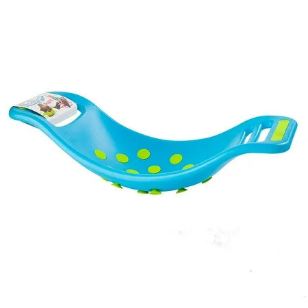Fat Brain Toys Teeter Popper 36'' Silicone Suction Cup Kids Balance Board, Blue | Walmart (US)