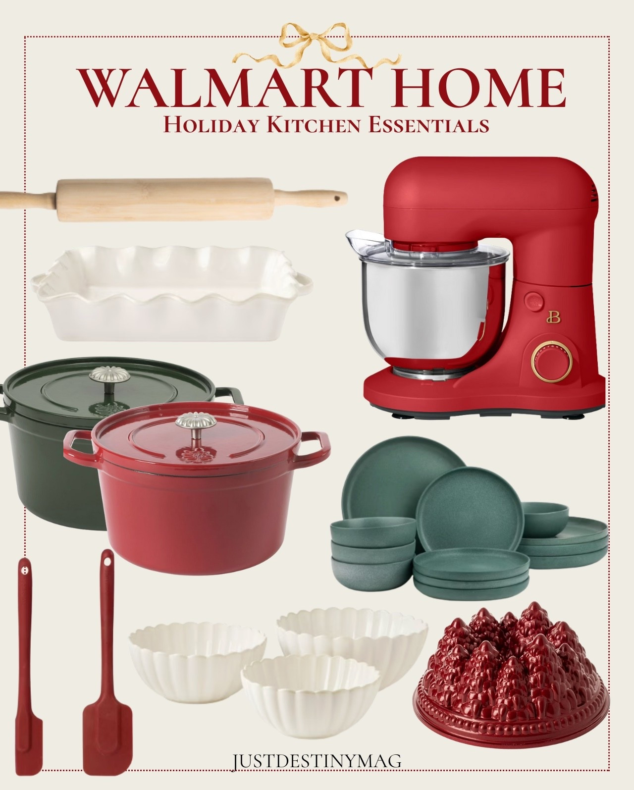 Walmart Holiday for the Kitchen! 

Holiday kitchen favorites, Walmart Home