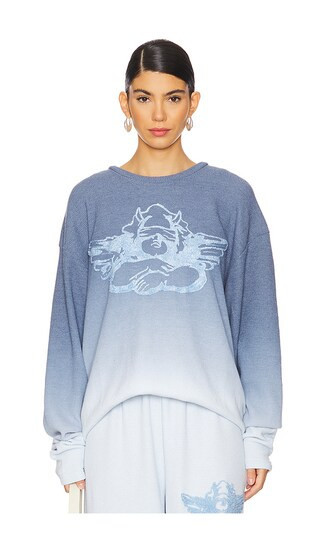 Boys Lie Thermal Longsleeve in Blue. | Revolve Clothing (Global)