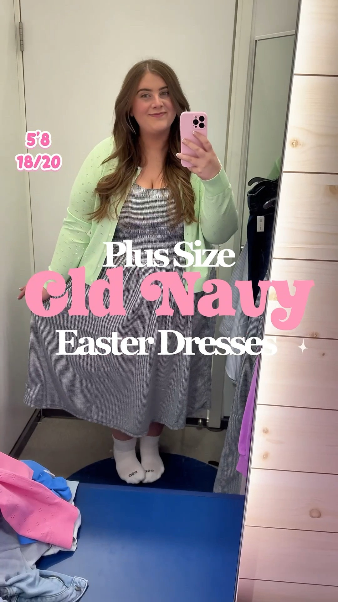 Old Navy has so many cute colors in these checkered dresses with a gorgeous waist line! Loving the cardigans for the pop of color 💚🩷💜 I’m wearing an XXL in all the dresses & cardigans

#LTKPlusSize #LTKMidsize #LTKSaleAlert