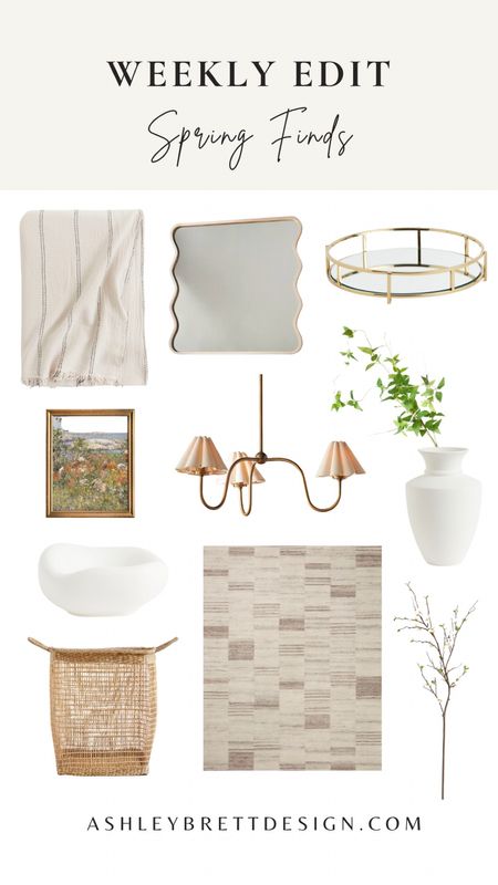 Spring decor finds to brighten your home for the new season. 

Vase, lighting, mirror, Amber Lewis rug, loloi rug, white vase, spring florals

#LTKSeasonal #LTKhome #LTKSpringSale