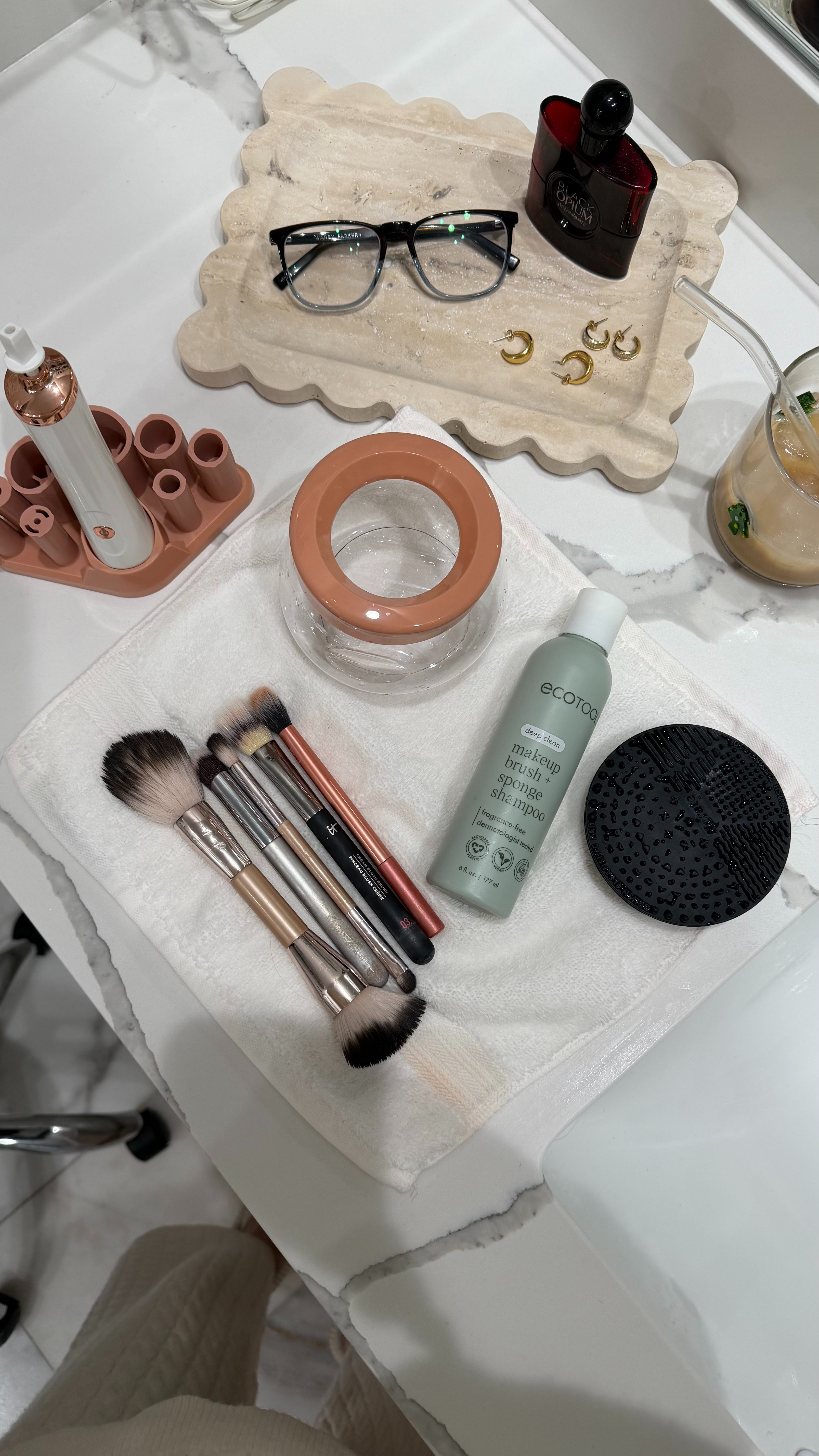 My makeup brush cleaning tool + shamooo! 

 

#LTKBeauty