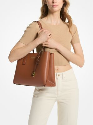 Ruthie Medium Pebbled Leather Tote Bag | Michael Kors (UK)