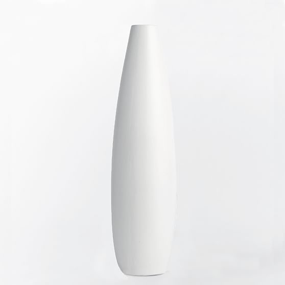 Pure White Ceramic Bead 20""H | West Elm (US)