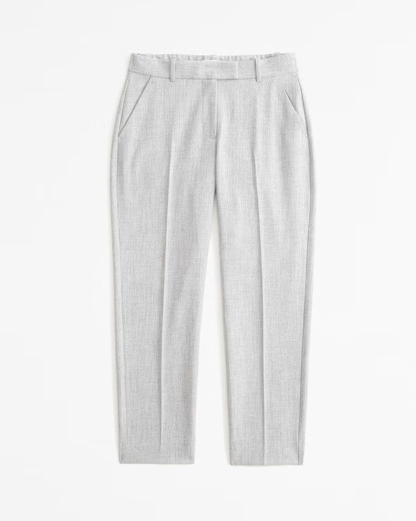 Mid Rise Slim Straight Pant | Abercrombie & Fitch (US)