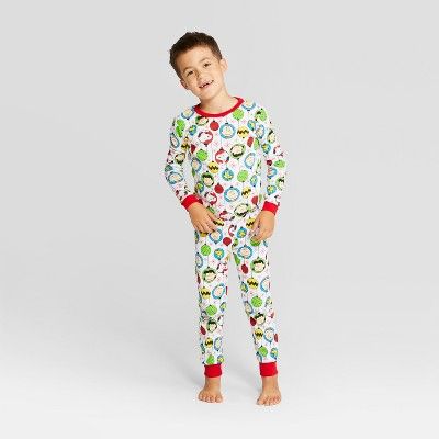 Peanuts Kid's Holiday Pajama Set - White | Target