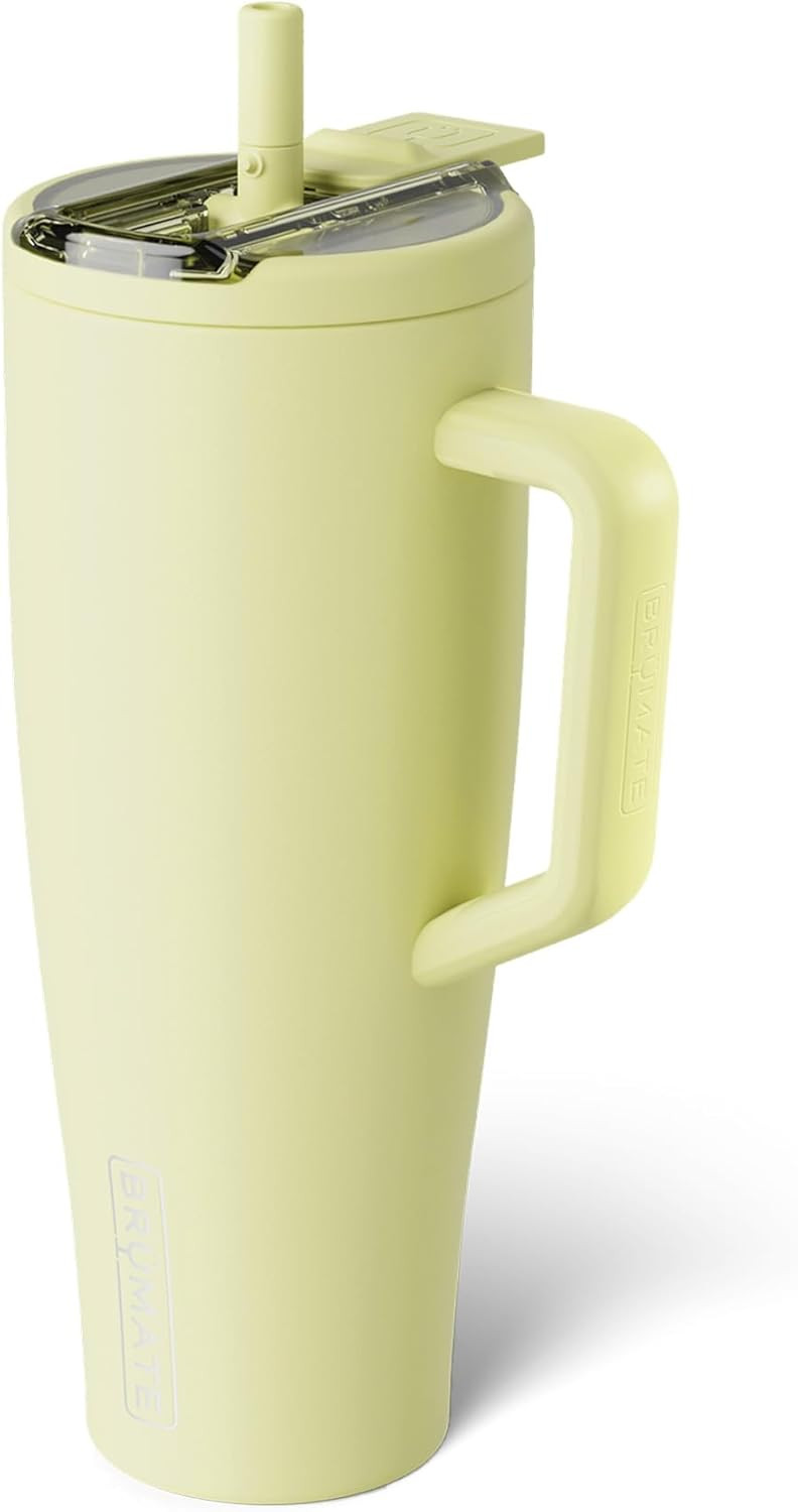 Amazon.com | BrüMate Era Flip 40oz Tumbler with 100% Leakproof Covered Straw Lid | Hygienic Cove... | Amazon (US)