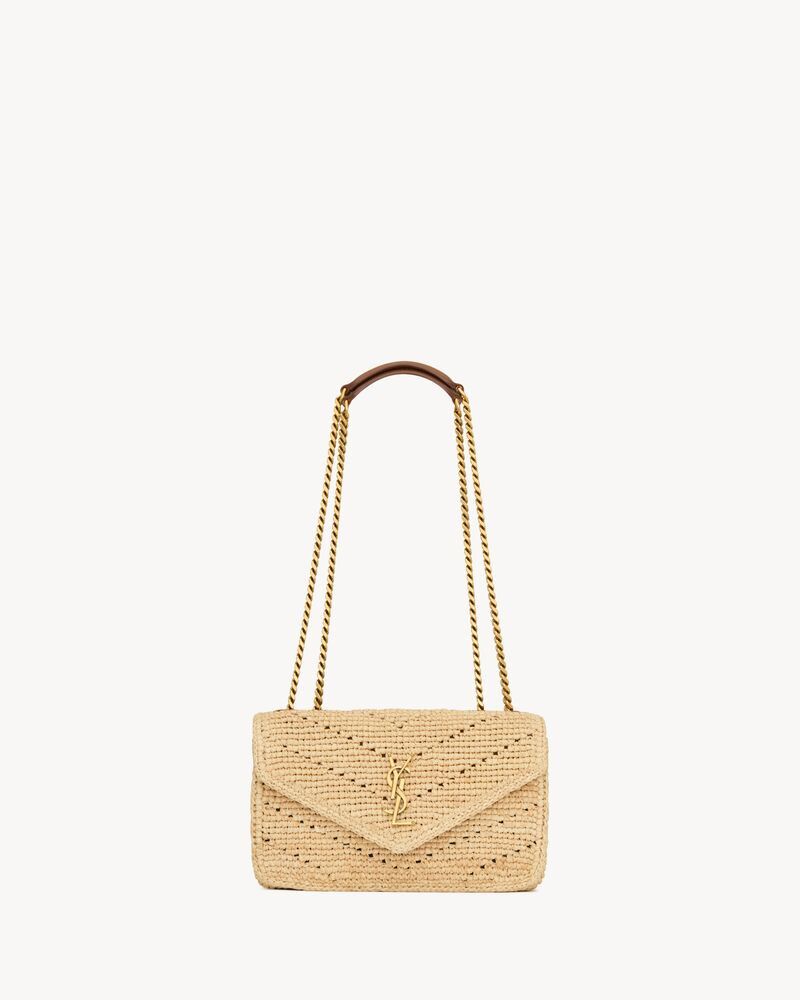 ICARE hobo in raffia | Saint Laurent Inc. (Global)
