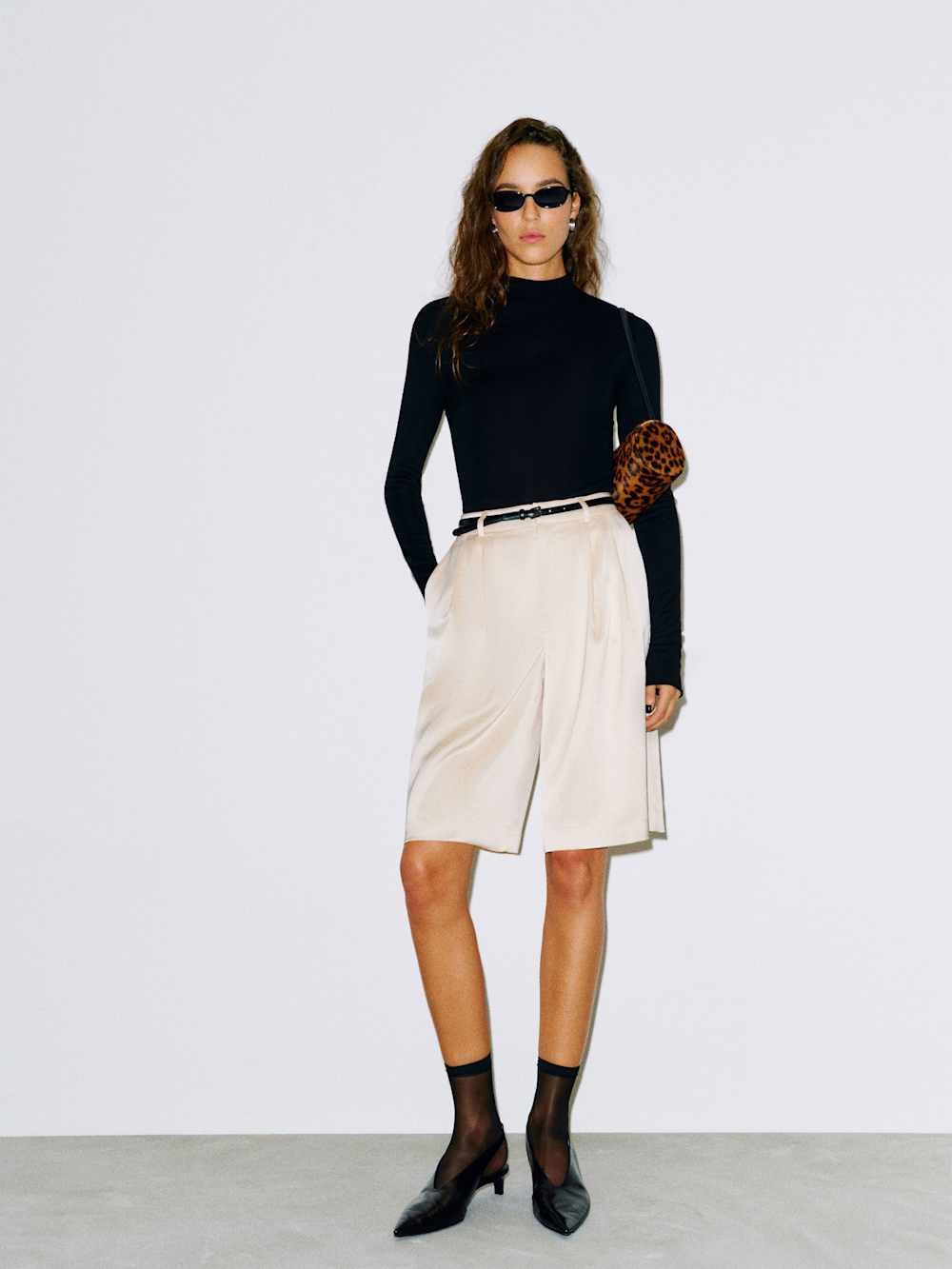 Drew Satin Short | Reformation (Global)