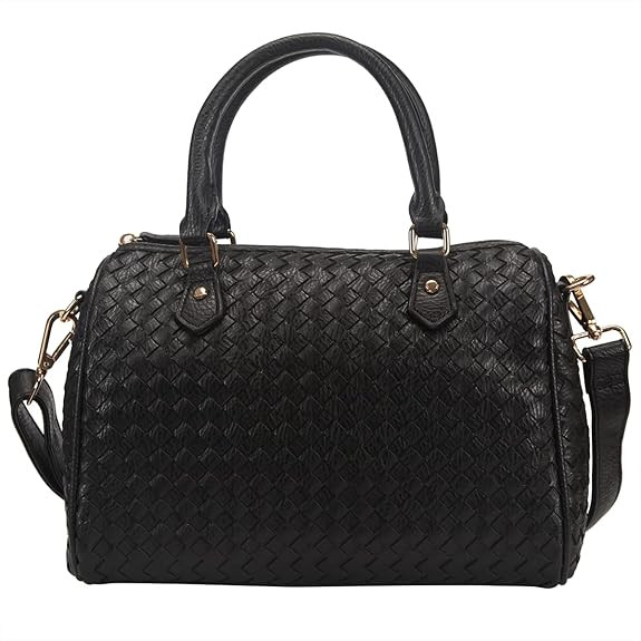 Fawziya Artificial Leather Weave Wallet and Handbags Crossbody | Amazon (US)