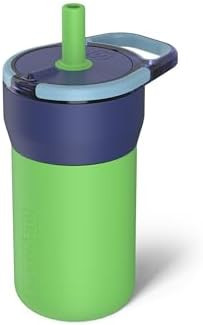 BrüMate Leap 12oz 100% Leakproof Kids Tumbler with Handle and Silicone Soft Straw | Drop Resista... | Amazon (US)