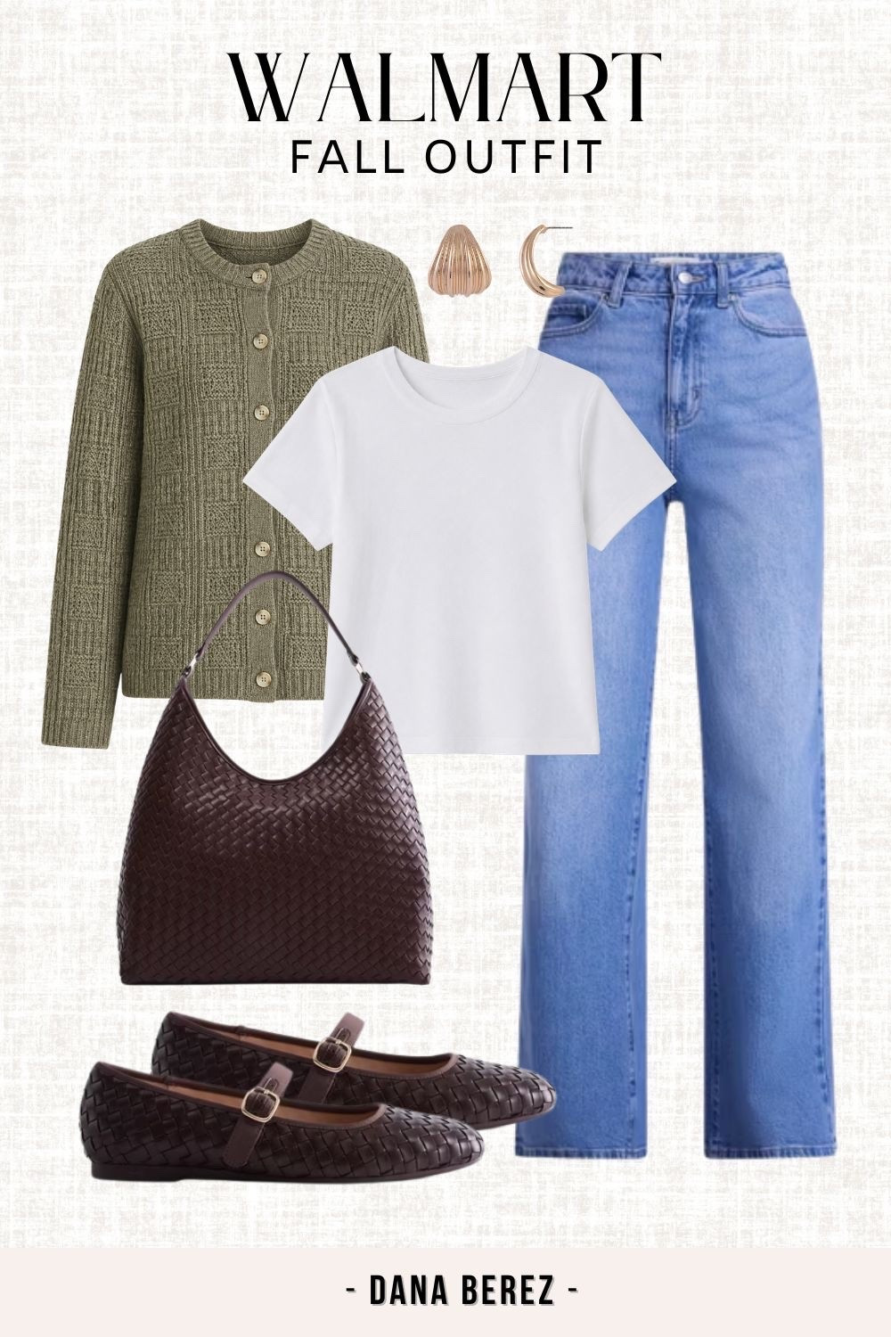 Walmart fall outfit that looks way more expensive than it is 🍂🤎 Love the olive cardigan, woven flats, and rich chocolate accessories for an easy elevated everyday look.

Walmart fall outfit, size 14 fall outfit, Walmart fashion size large, midsize fall style, affordable fall fashion, casual mom outfit, fall cardigan outfit

#LTKCon #LTKMidsize #LTKSeasonal