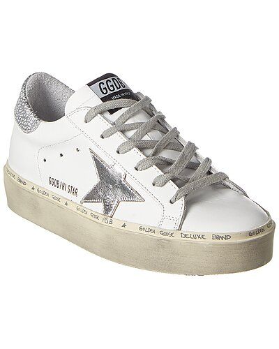 Golden Goose Hi Star Leather Sneaker | Gilt