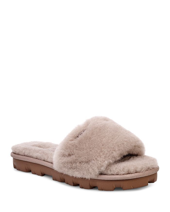 Women's Cozette Shearling Slide Sandals | Bloomingdale's (US)