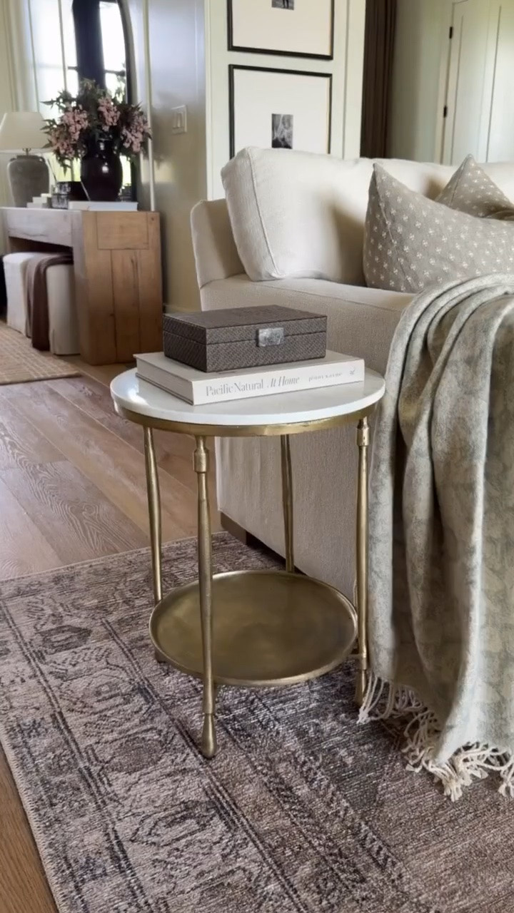 This cast metal and Carrara white marble side table just restocked in select stores for pick up and it’s going in and out of stock for shipping! Only $100 and truly such a high-end elevated piece to add to any room.

#LTKHome