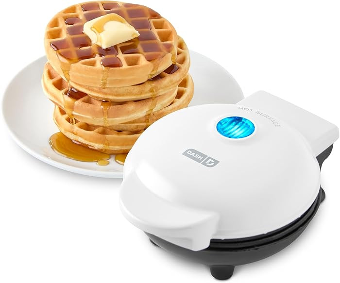DASH Mini Maker for Individual Waffles, Hash Browns, Keto Chaffles with Easy to Clean, Non-Stick ... | Amazon (US)