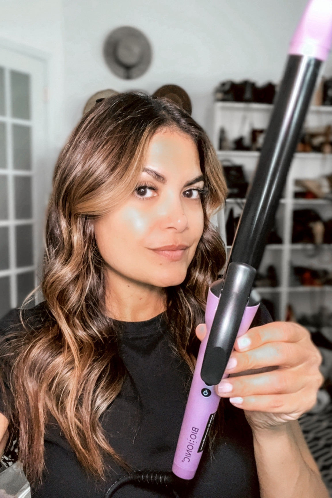 Finally found a curling iron that won’t fry my hair AND gives shine and conditioning to my hair. Check out my styling video on IG & TT

#LTKStyleTip #LTKBeauty