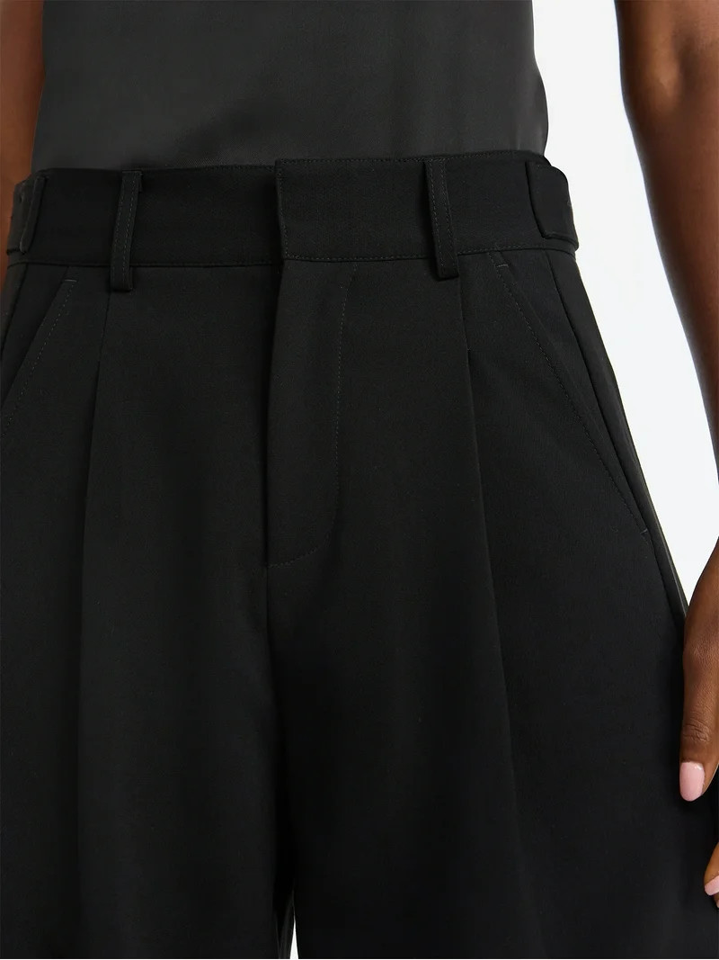 Scoop Women’s Slouchy Barrel Trouser Pants, Sizes 0-20 | Walmart (US)