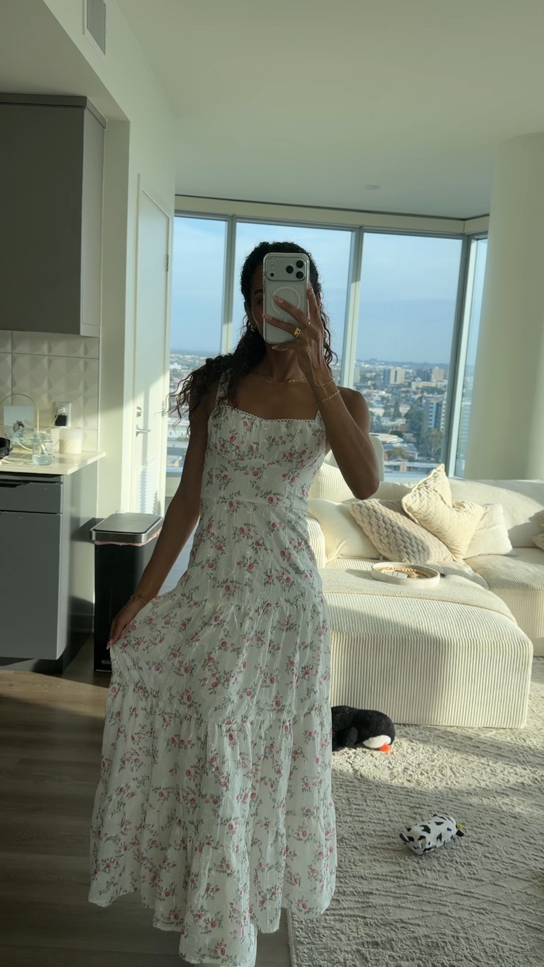 Spring maxi dress season is officially here and this one is giving effortless soft girl energy 🌸

If you’ve been searching for spring outfits 2026, maxi dresses for spring, or an easy date night dress, this is it. Also linking similar that I’ve been reaching for as well 💕

Size: XXS

#LTKSeasonal #LTKootd #LTKTall