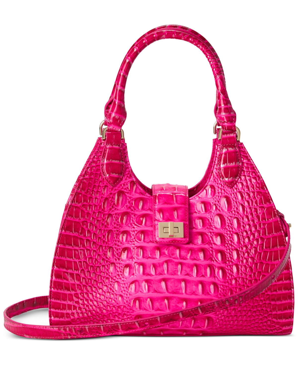 Brahmin Adrian Melbourne Small Leather Satchel - Affection | Macy's