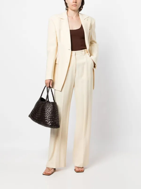 DRAGON DIFFUSION Santa Interwoven Leather Bag | Brown | FARFETCH UK | Farfetch Global