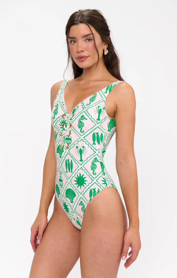 Kauai One Piece ~ Coastal Collage | Show Me Your Mumu