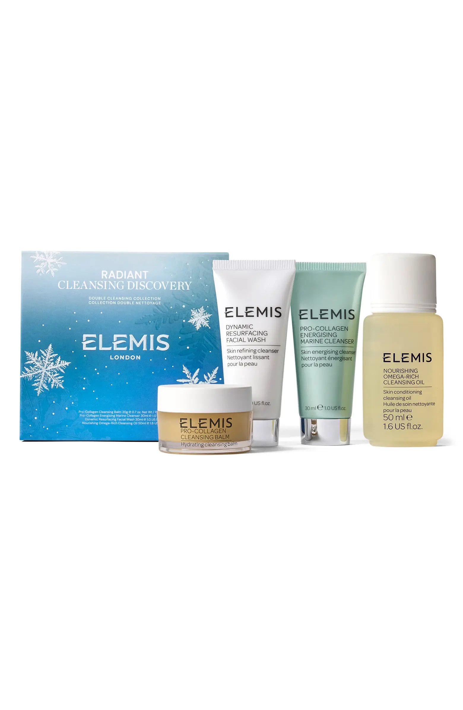 Elemis Radiant Cleansing Discovery Double Cleansing Set $67 Value | Nordstrom | Nordstrom