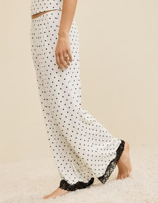 Aerie Real Soft® Rib Trouser PJ | Aerie