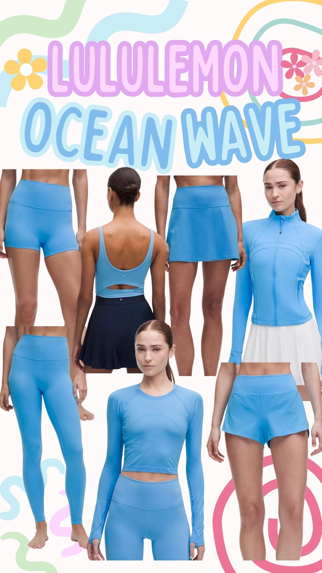 Lululemon new arrivals in ocean wave! ✨ 💗

#LTKActive #LTKfitnessgoals #LTKSeasonal