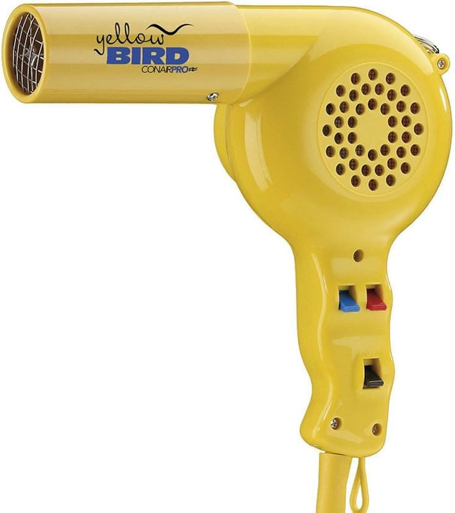 Conair Pro Yellow Bird Hair Dryer (Model: YB075W) | Amazon (US)