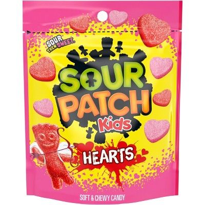 Sour Patch Kids Valentine's Gummy Hearts - 10oz | Target
