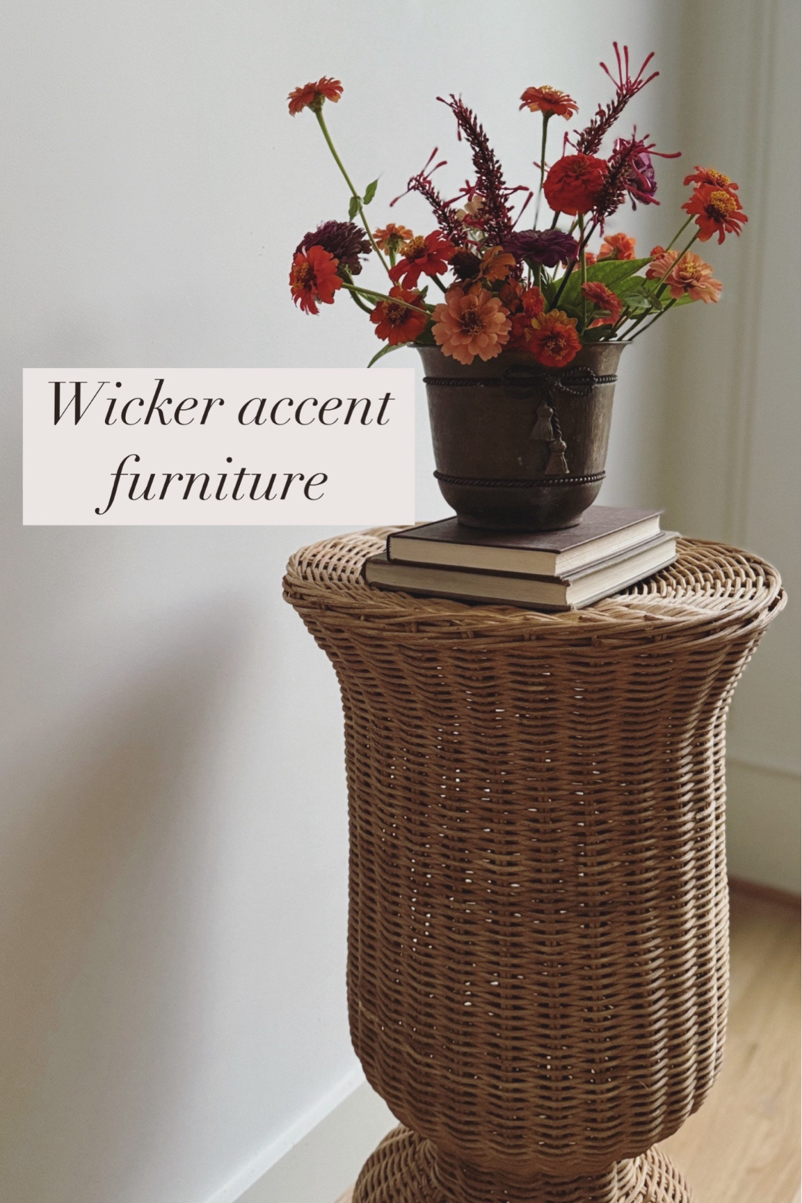 Wicker/rattan accent furniture! Pedestals, side tables and accent furniture! 

#LTKSeasonal #LTKHome #LTKFallSale