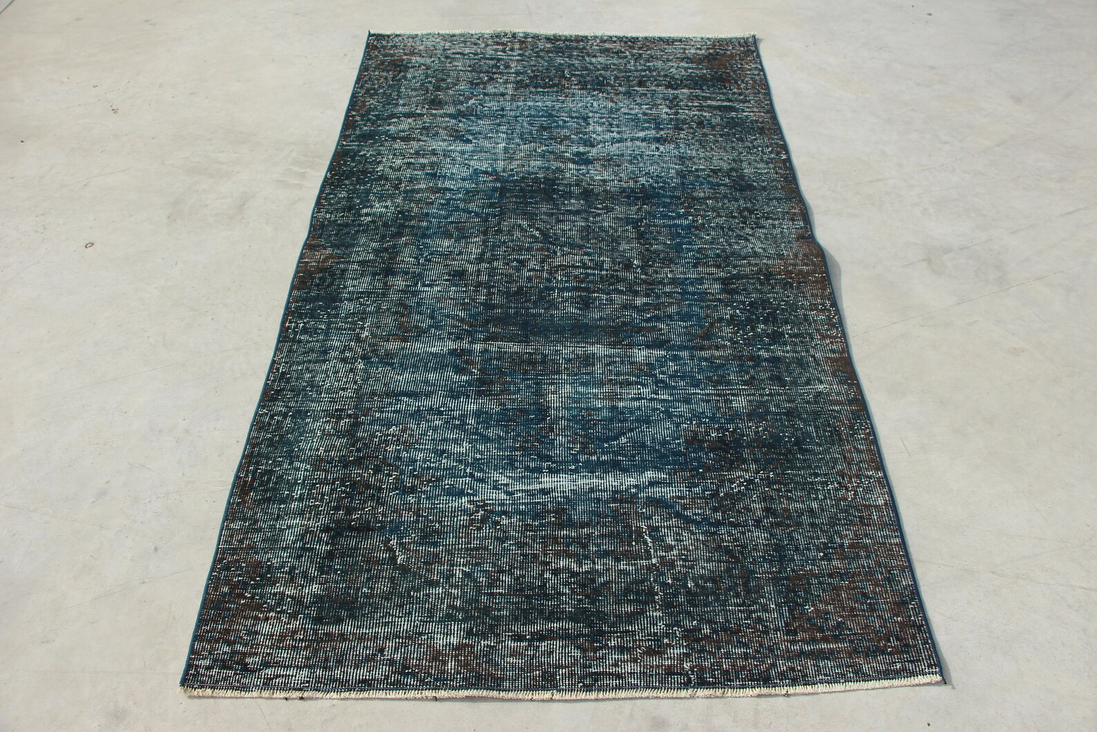 Accent Rug, Vintage Rug, Turkish Rug, Overdyed Rug, Oushak Rug, Rugs For Living Room, 3.7x6.4 ft ... | Etsy (US)