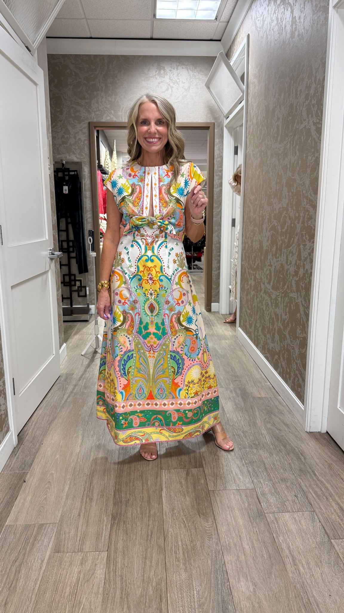 Spring/summer wedding guest dress

#LTKOver40 #LTKWedding