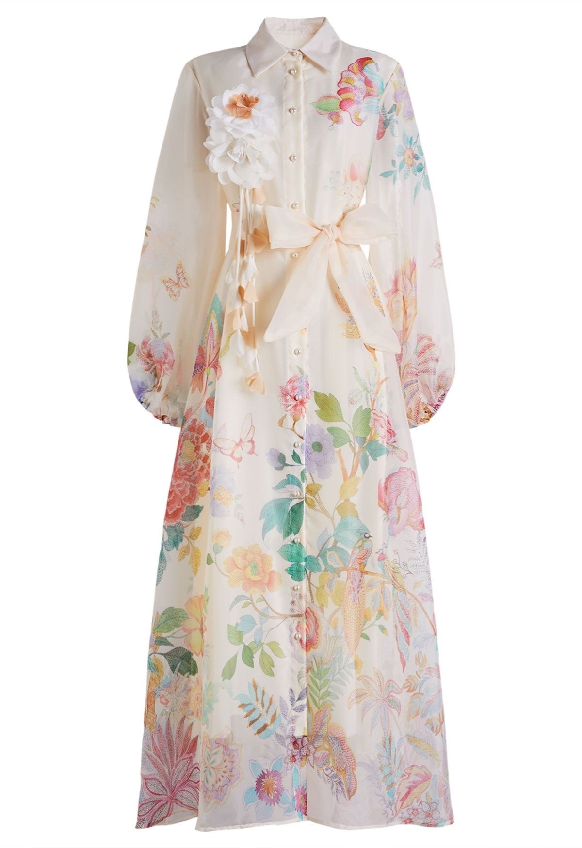 Here is the dress up close, available in several colors.