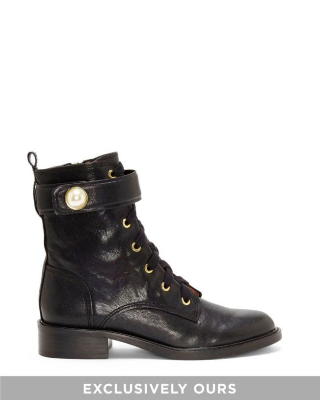 Louise et Cie Velka – Military Bootie | Vince Camuto