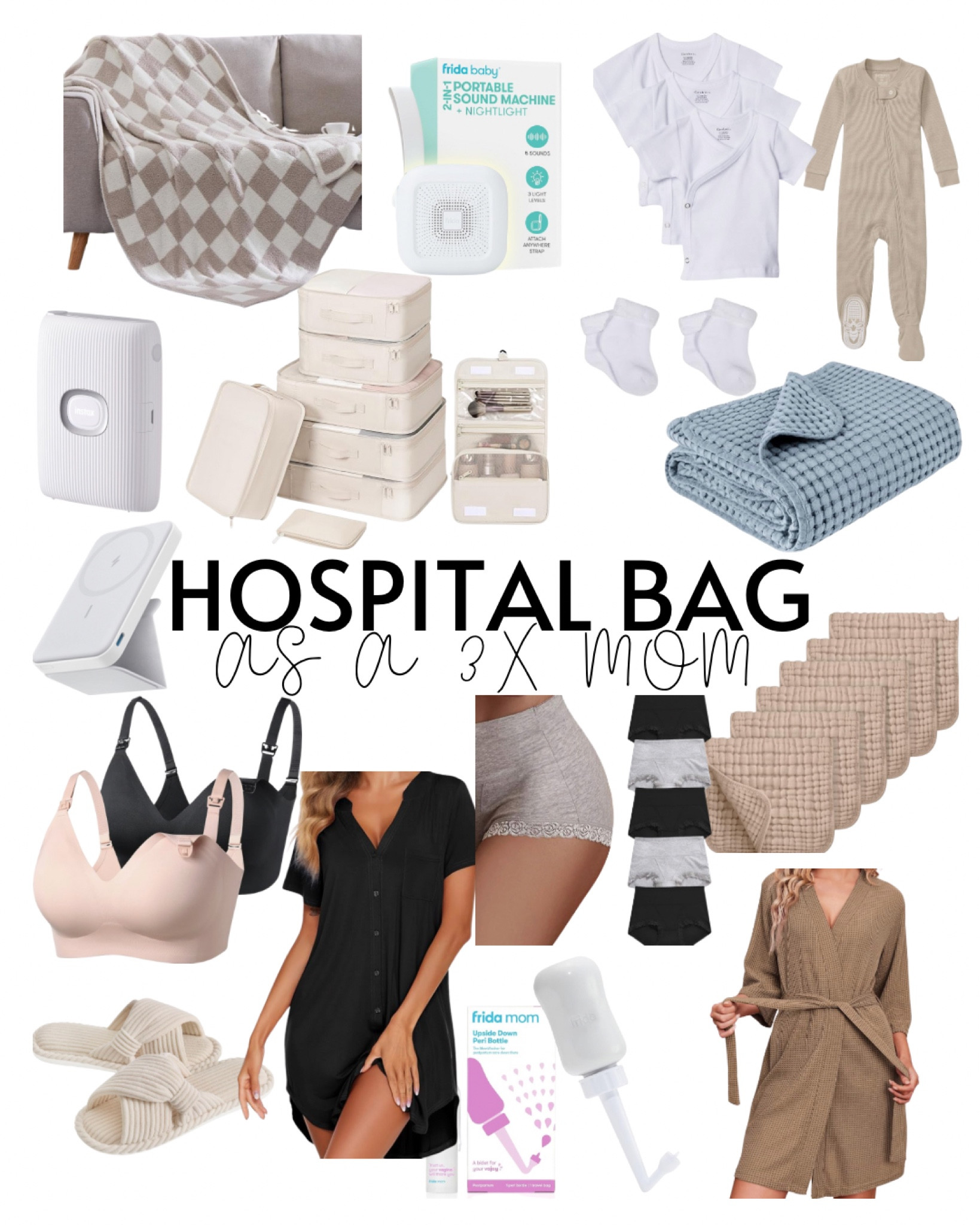My Hospital Bag as 3x Mom

Updated: robe and underwear
Check out my video and follow me on instagram and TikTok @amandasanchezblog

#LTKBump #LTKBaby #LTKFamily