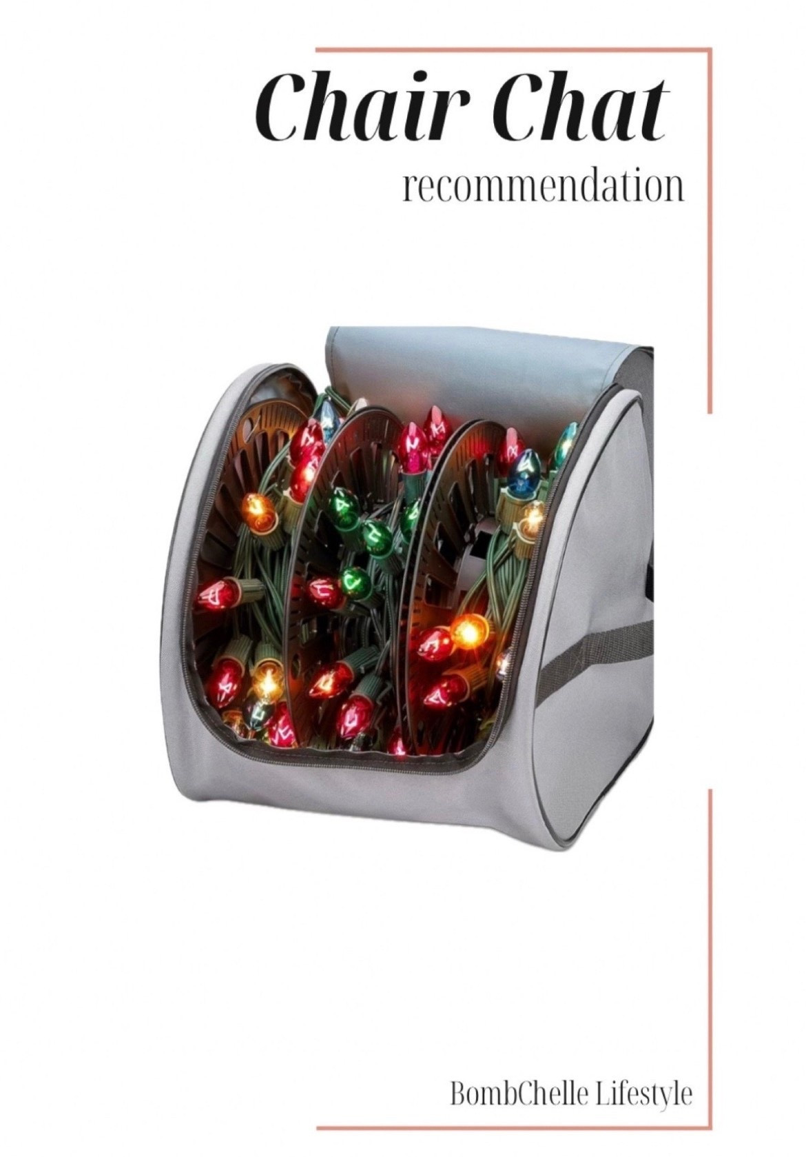 Make decorating or cleaning up from the holidays less of a tangled mess. 